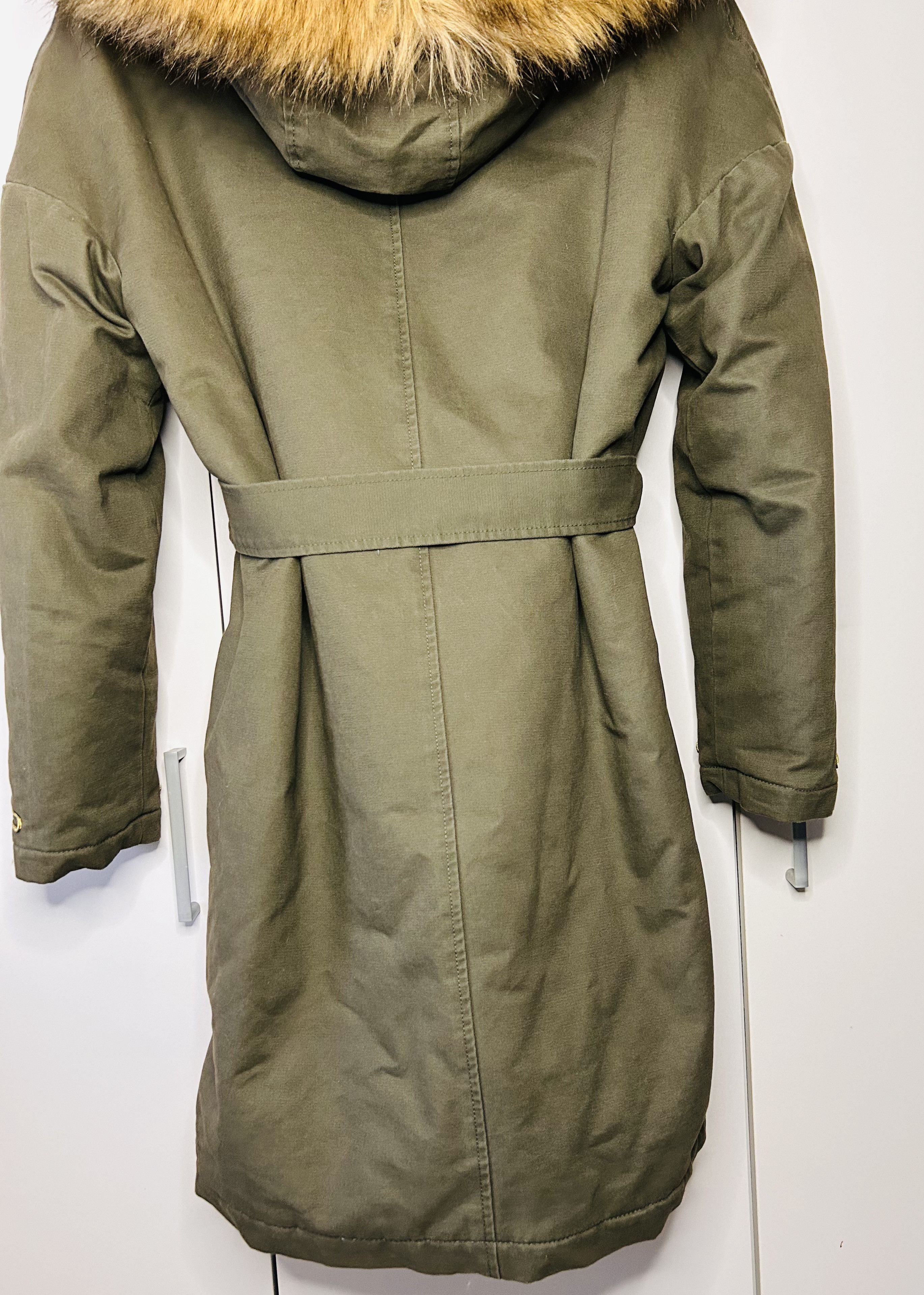 Pinko Pinko Faux Fur-Lined Parka Size XS / US 0-2 / IT 36-38 - 7 Thumbnail