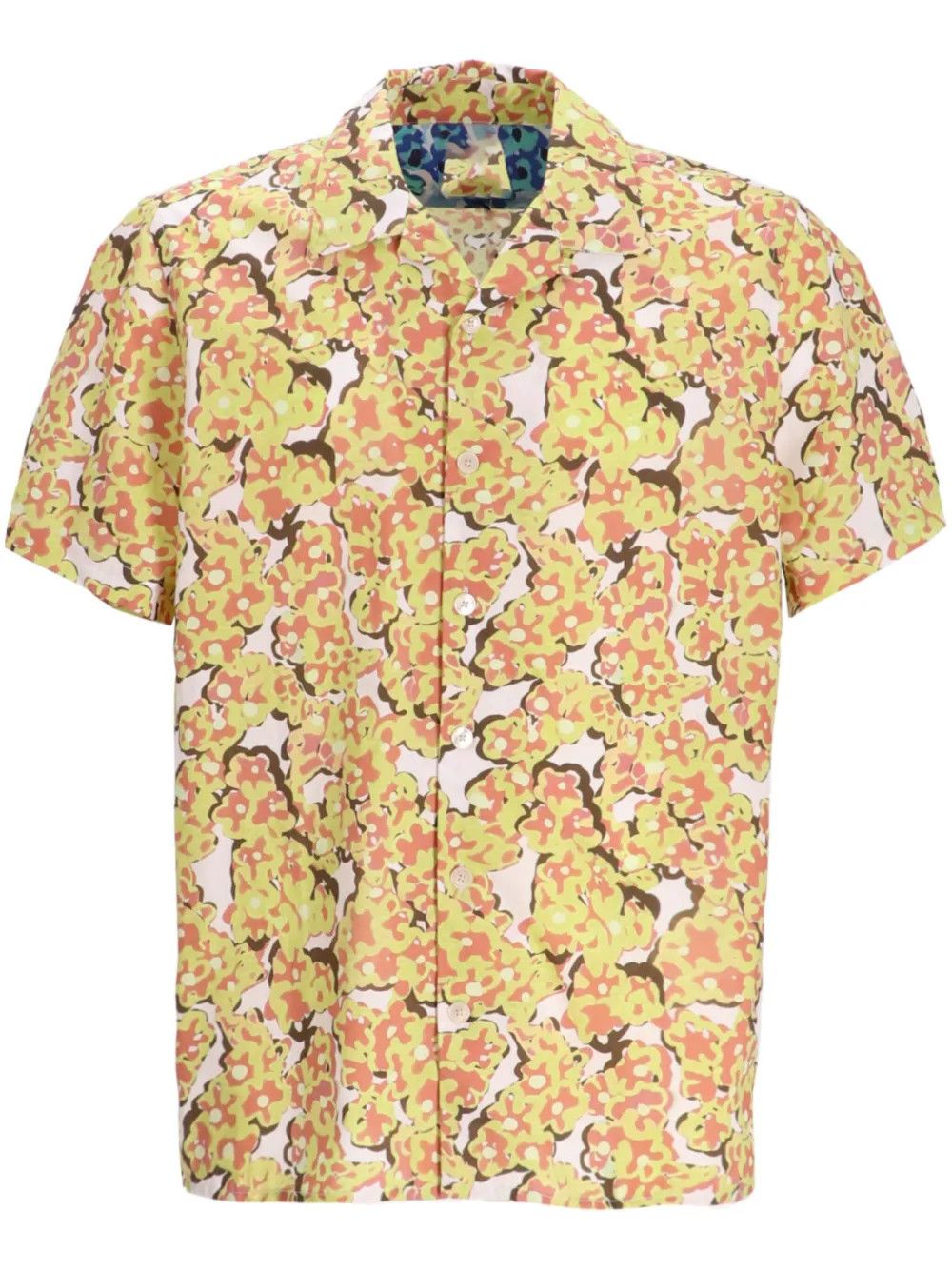 Other Yellow Floral Shirt for Men – Casual Short-Sleeve Style Size US S / EU 44-46 / 1 - 3 Thumbnail