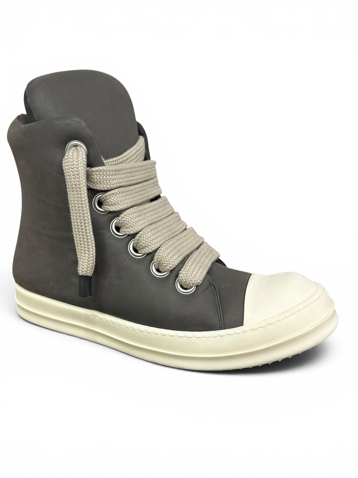 Rick Owens Rick Owens Dark Dust Jumbo Lace Padded Sneakers Size US 14 / EU 47 - 5 Thumbnail