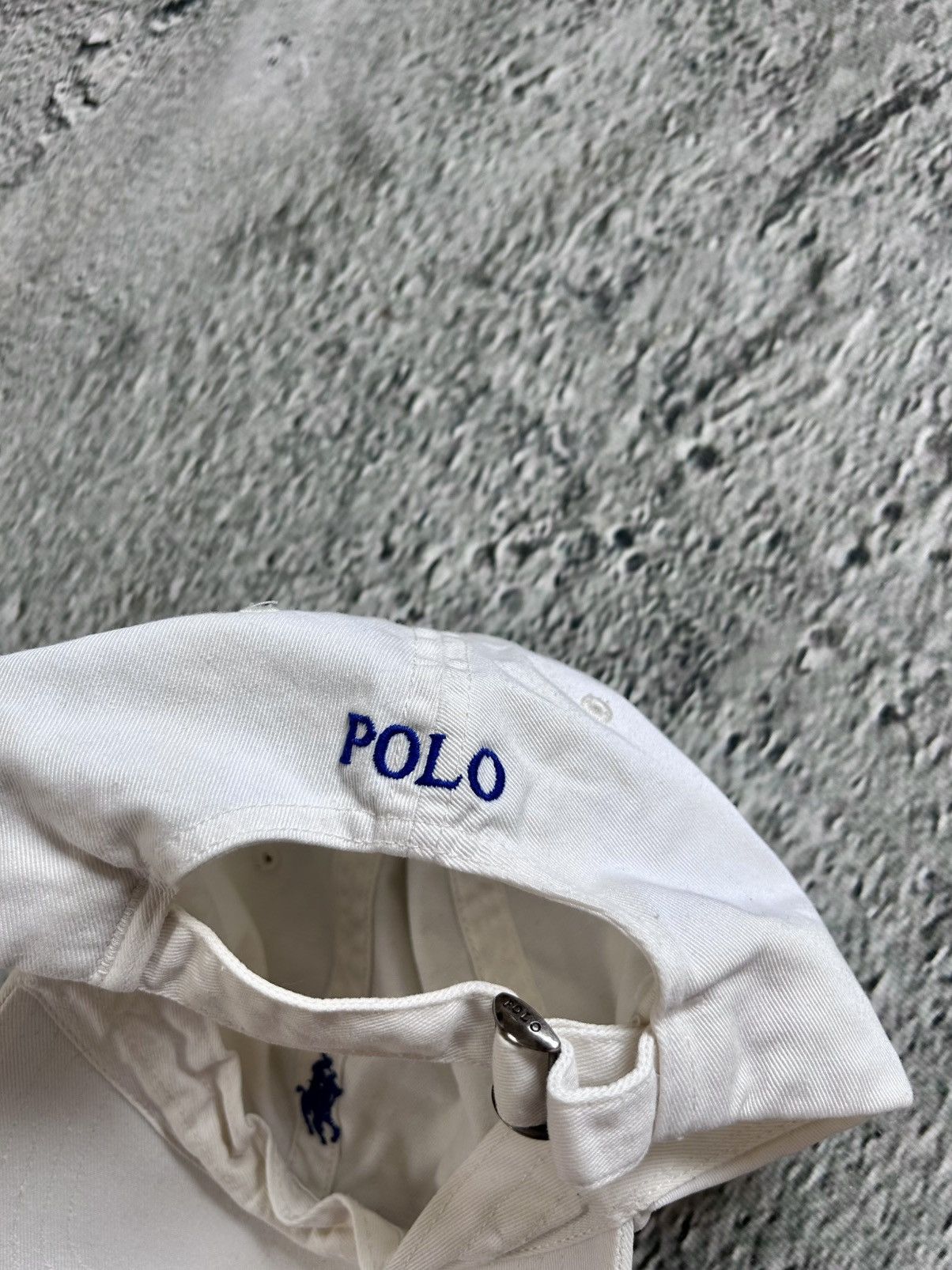 Ralph Lauren Polo Ralph Lauren cap white small pony Size ONE SIZE - 3 Thumbnail