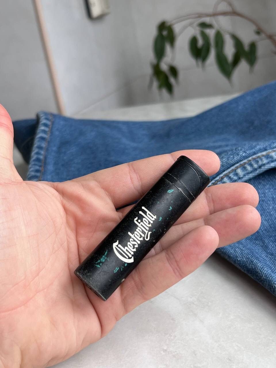 Designer × Vintage Vintage Chesterfield lighter classic long logo collection Size ONE SIZE - 3 Thumbnail