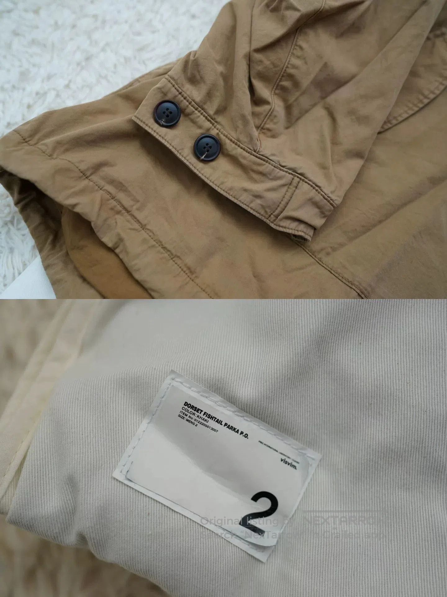 Visvim VISVIM DORSET FISHTAIL PARKA P.O.. Size US M / EU 48-50 / 2 - 7 Thumbnail