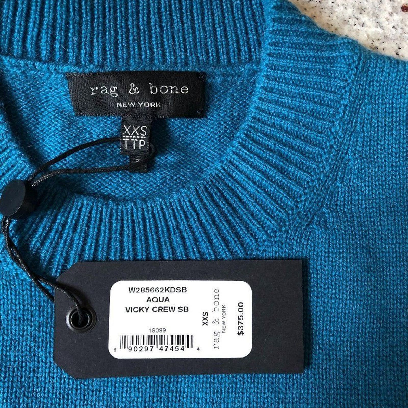 Rag & Bone Graphic Wool-Cashmere Blend Sweater from Rag&Bone Size XXS / US 00 / IT 34 - 7 Thumbnail