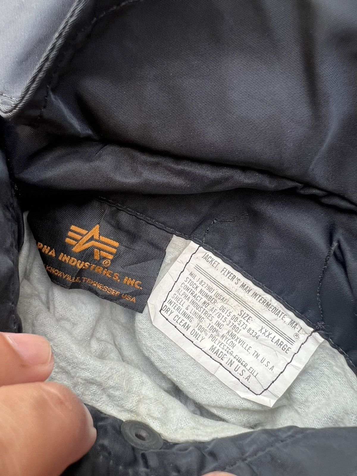 Alpha Industries Alpha Industries Bombers Jacket Made In USA Size US XXL / EU 58 / 5 - 8 Thumbnail