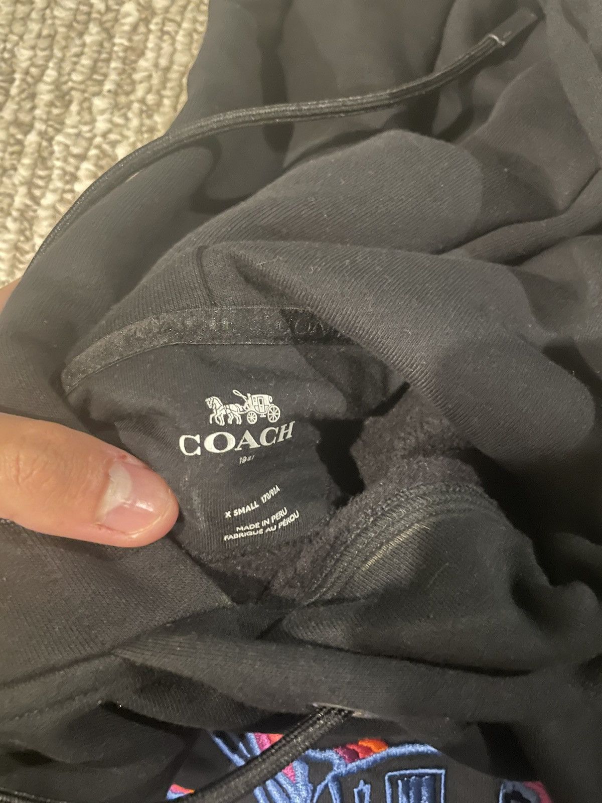Coach Coach Very Rare hoodie Size US S / EU 44-46 / 1 - 3 Thumbnail