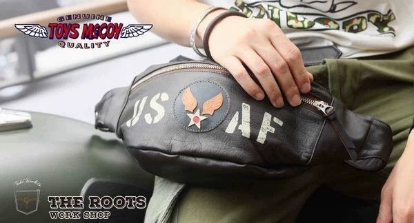 TOYS McCOY TOYS McCoy USAF horse leather dumpling bag motorbike bag Size ONE SIZE - 6 Thumbnail