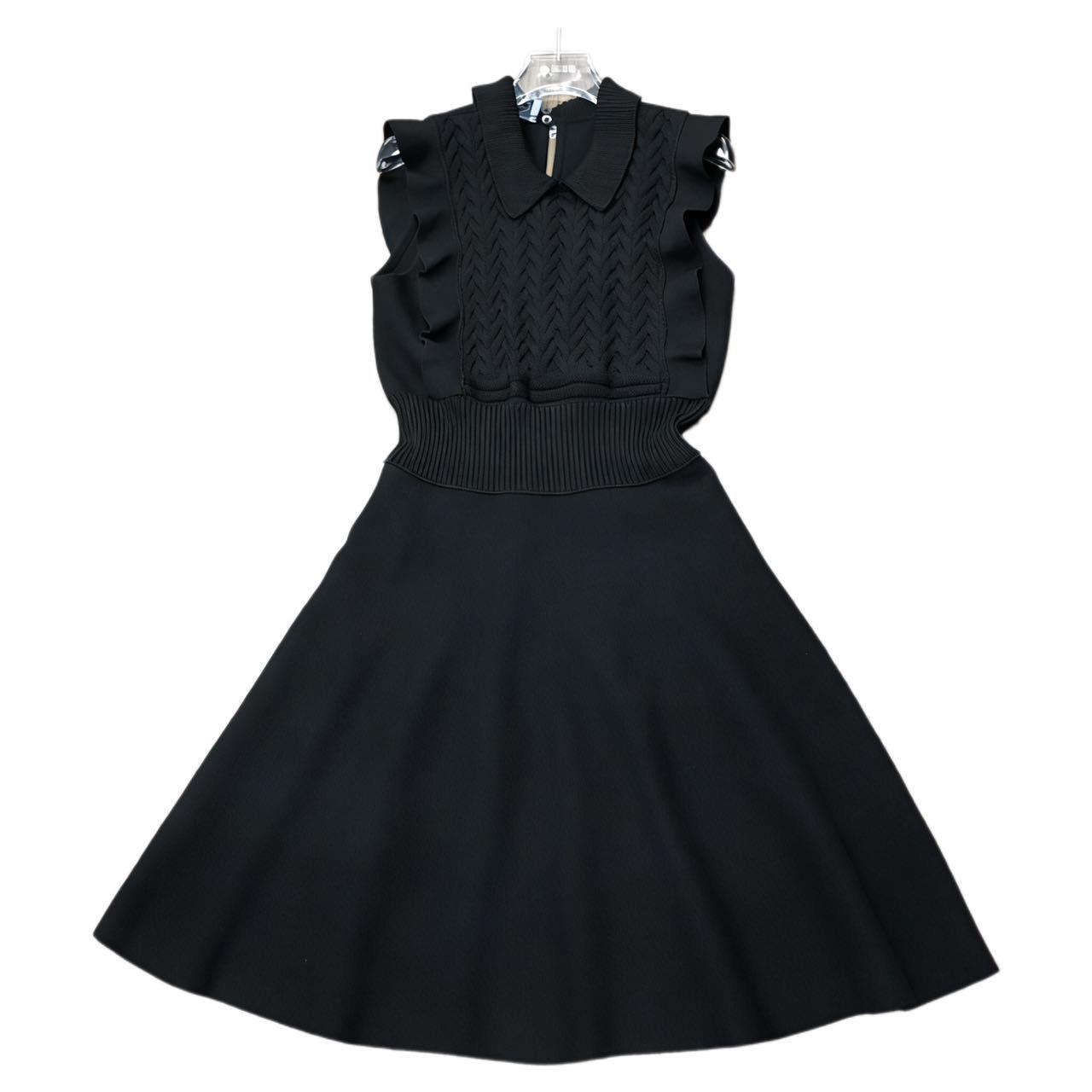 Prada Prada Black Sleeveless Knit Dress K26WX Size XS / US 0-2 / IT 36-38 - 1 Thumbnail