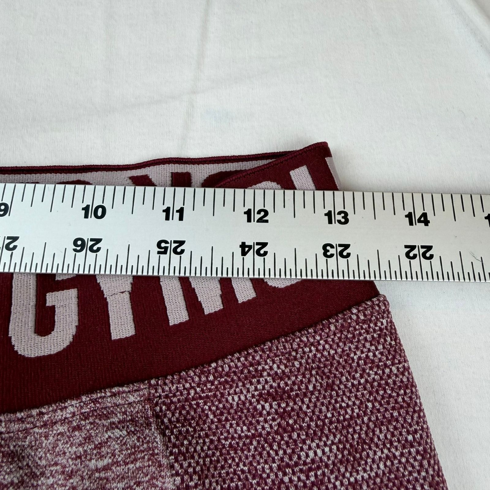 Gymshark Gymshark Flex Shorts Burgundy Maroon Size M Size 28" / US 6 / IT 42 - 4 Thumbnail
