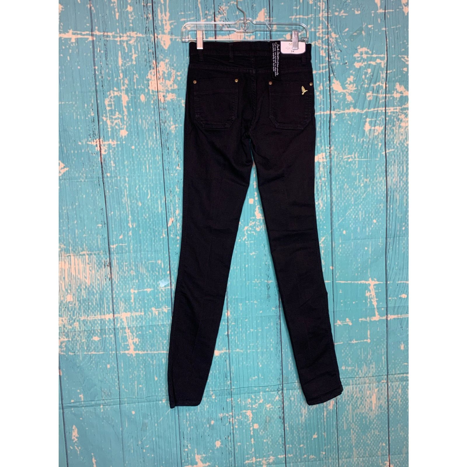 REVOLVE M.i.h. The Oslo black stretch slim jeans size 24 - 0 Size 25" / US 0 / IT 36 - 7 Thumbnail