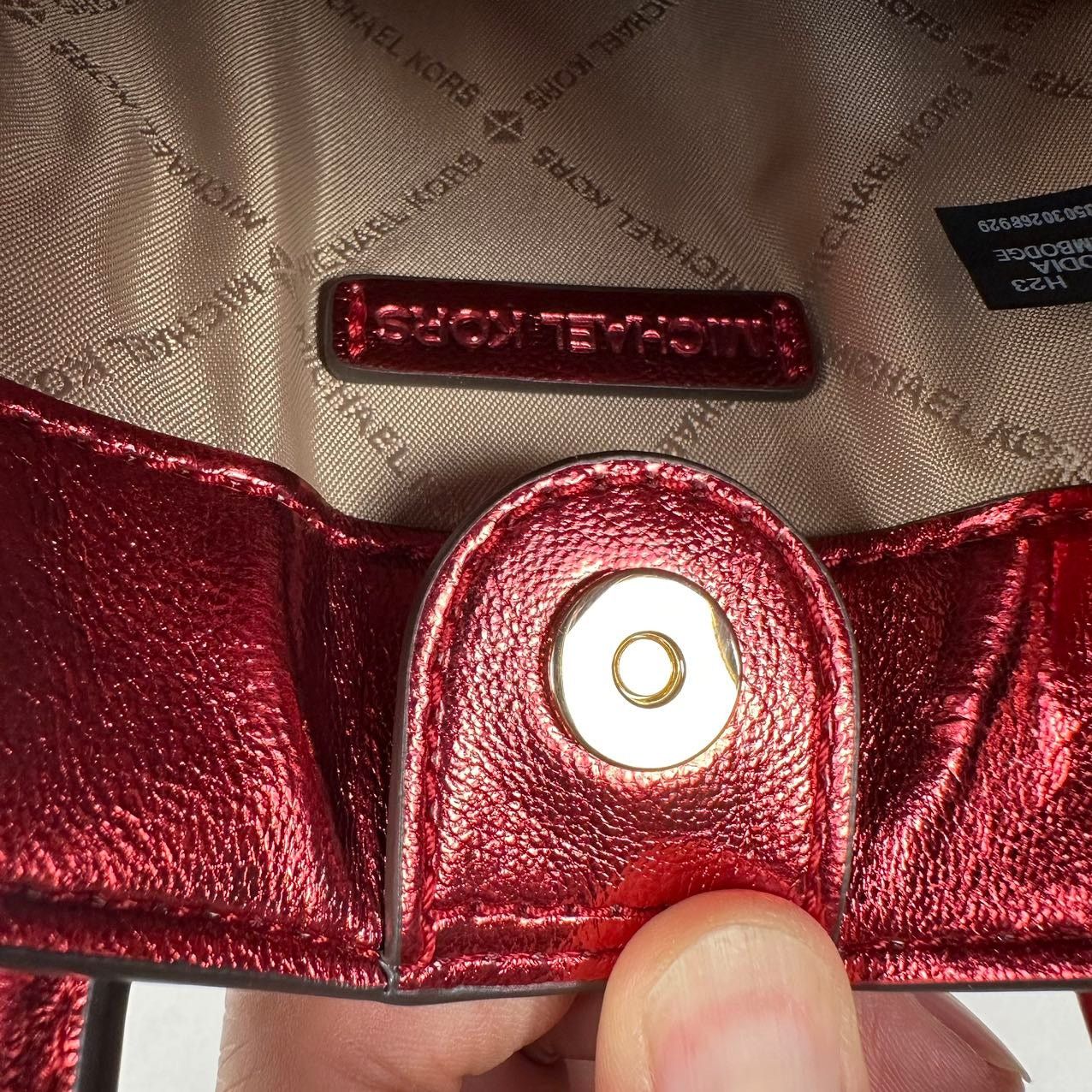 Michael Kors MICHAEL KORS 35H3GM9C0M Mercer Extra-Small Patent Crossbody Size ONE SIZE - 10 Thumbnail