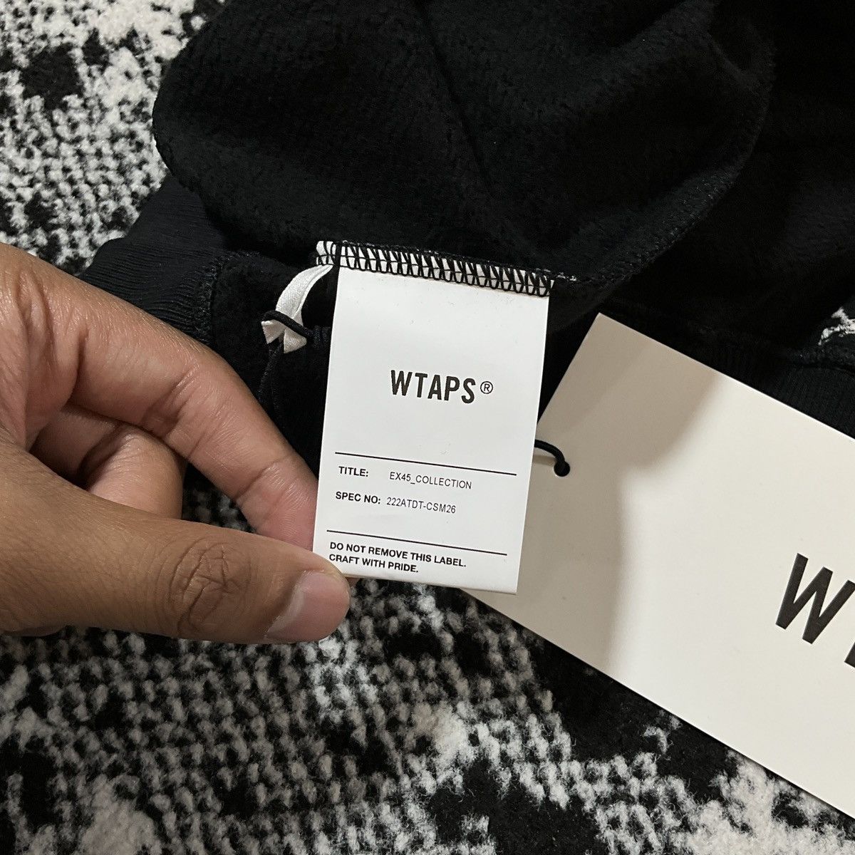 Wtaps WTAPS ACNE BONES HOODIE Size US L / EU 52-54 / 3 - 9 Thumbnail