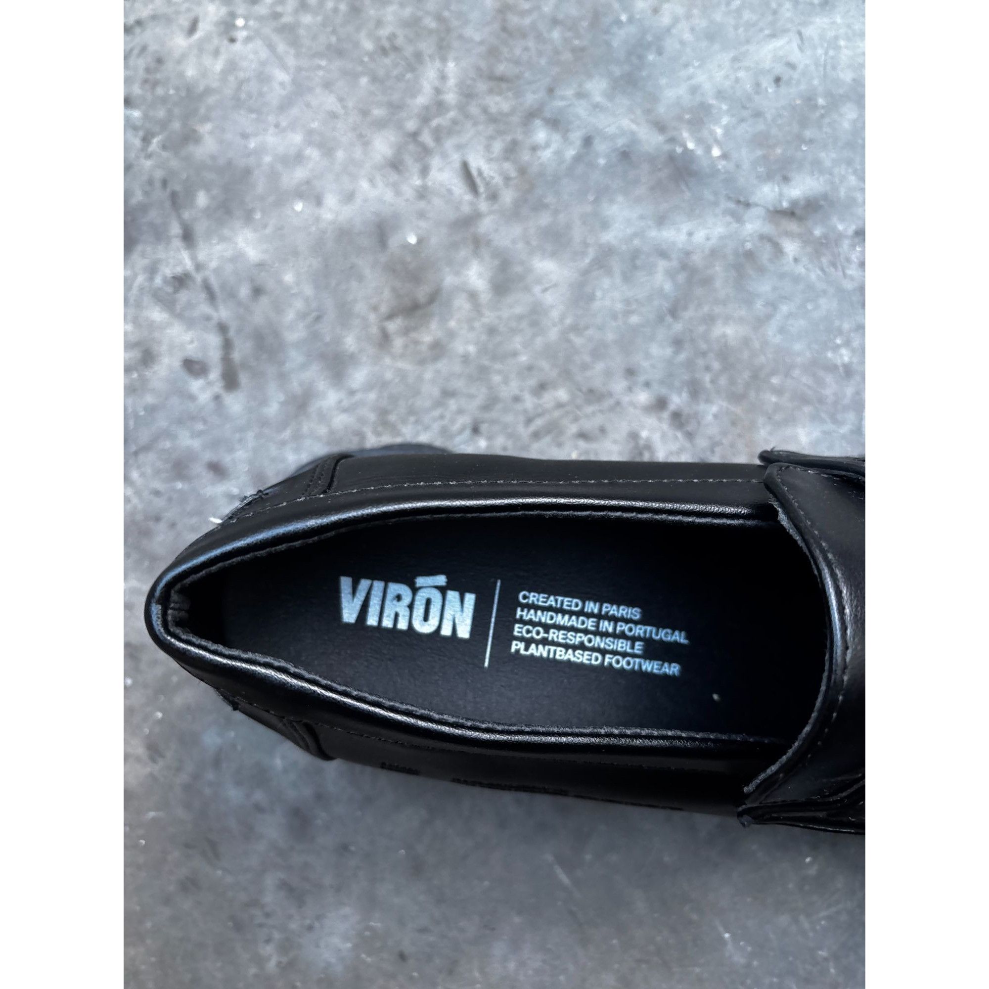 VIRON Viron Black Sustainable Loafers Size 40 Eco-Responsible Plan Size US 7 / EU 40 - 6 Thumbnail