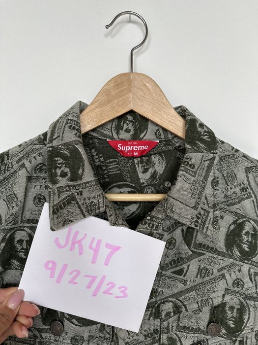 Supreme 100 Dollar Bill Jacket Supreme 100 Dollar Bill Jacket