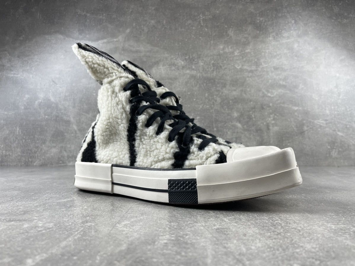 Converse Converse x DRKSHDW TURBODRK Chuck 70 Shearling Teddy Pearl Size US 7 / EU 40 - 2 Thumbnail