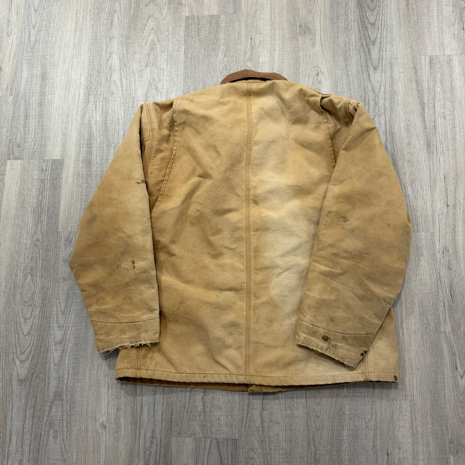 Carhartt Vintage Carhartt Chore Jacket XL Blanket Lined Distressed Size US XL / EU 56 / 4 - 9 Thumbnail