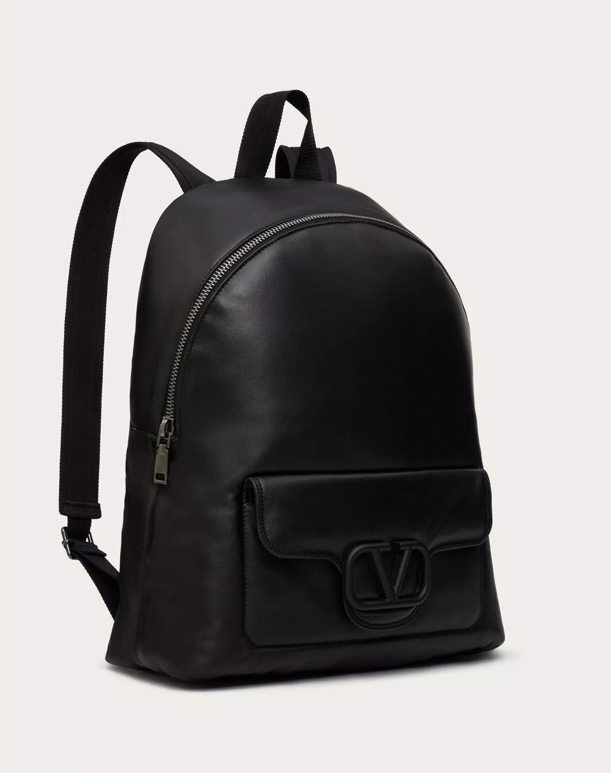 Valentino oc11z0725 Size: OS/ Nappa Leather Backpack in Black Size ONE SIZE - 2 Thumbnail