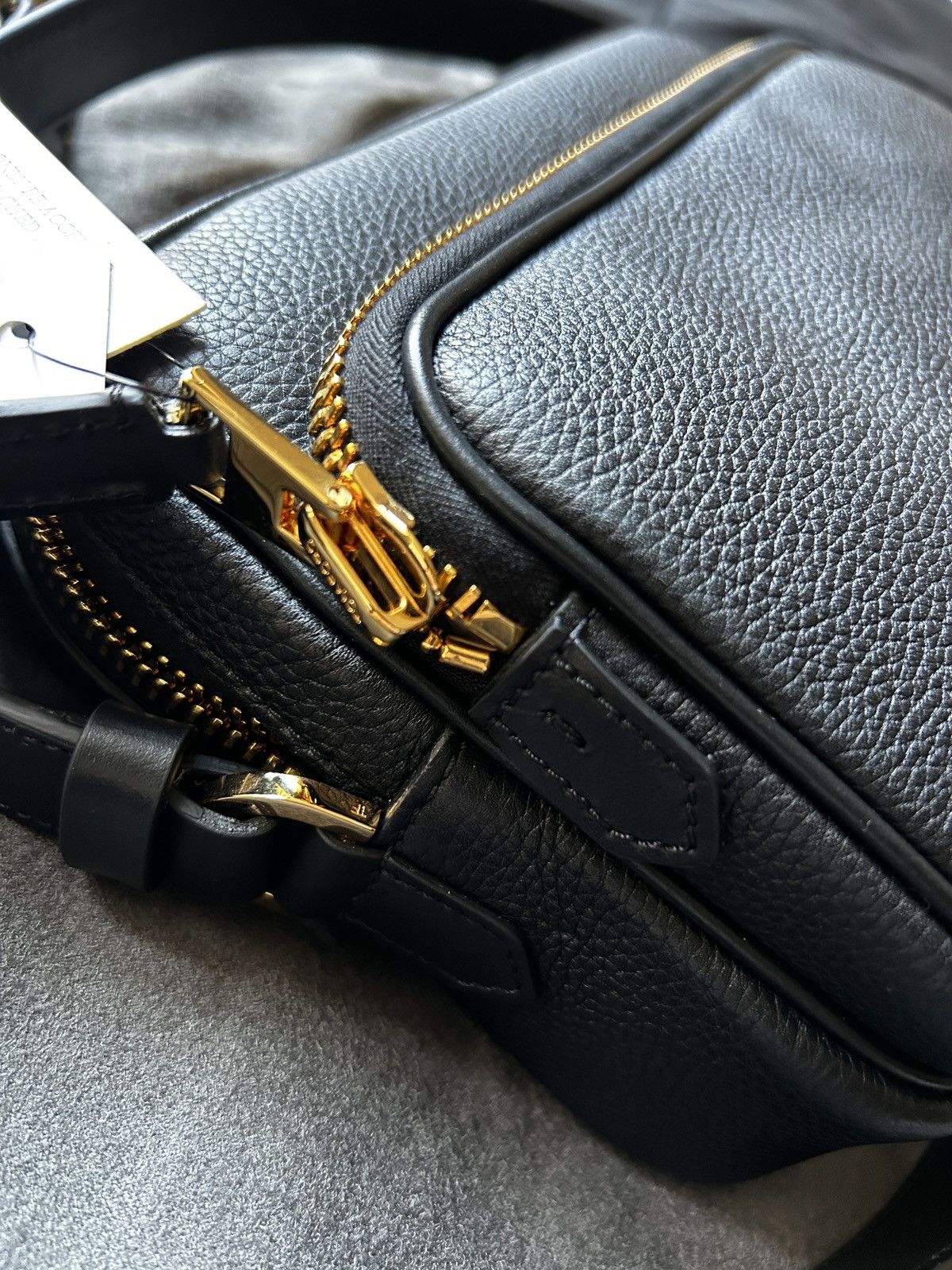 Tom Ford Tom Ford Full-grained Messenger Bag Size 26 - 15 Thumbnail
