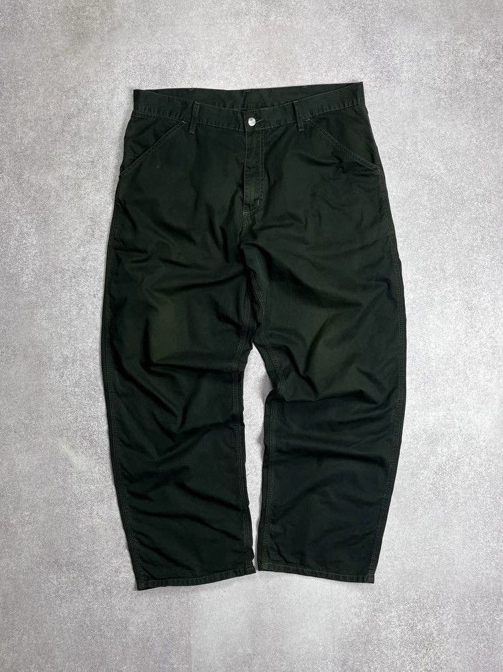 Carhartt Vintage Carhartt Regular Pants Y2K 36x32 Size US 34 / EU 50 - 2 Thumbnail