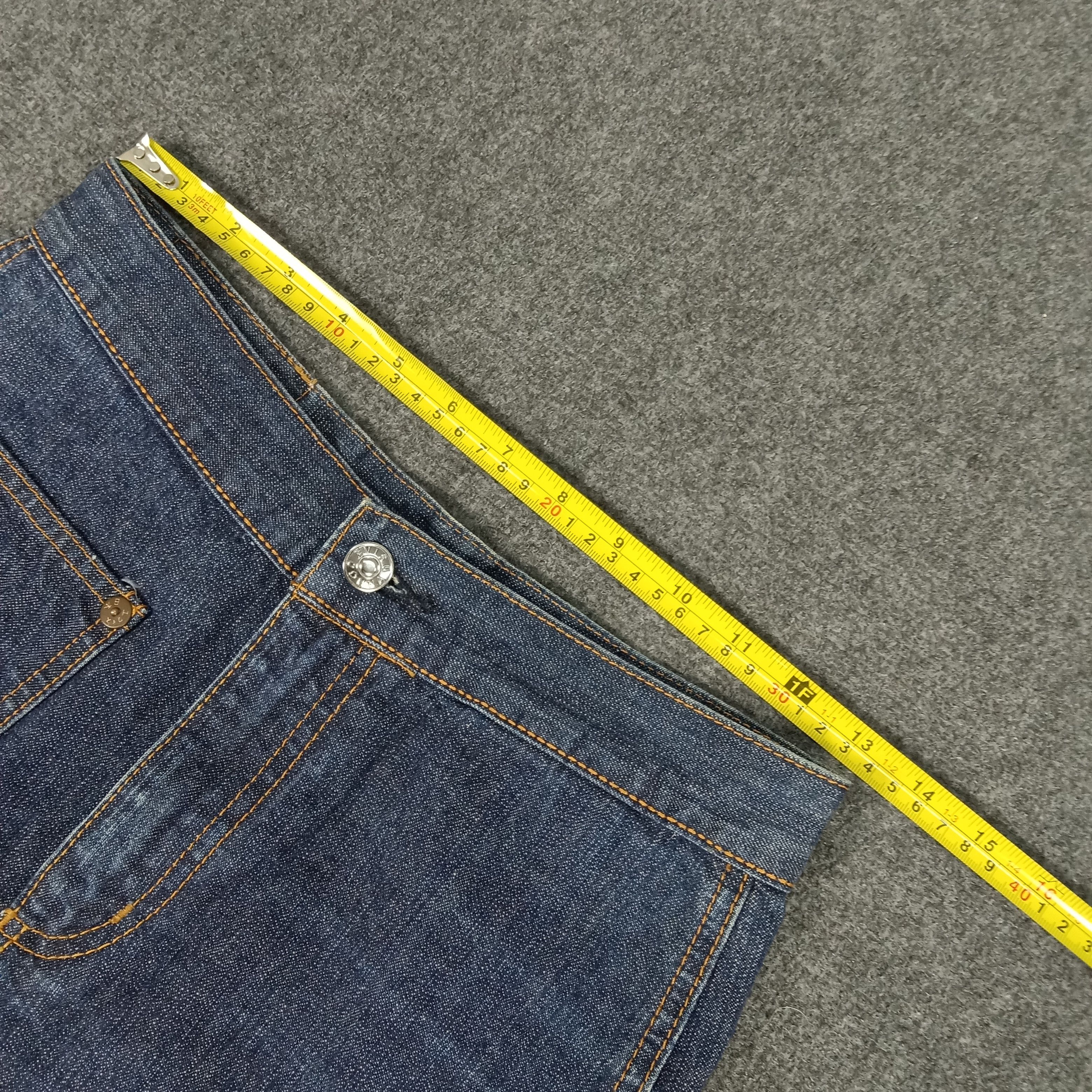 Evisu × Japanese Brand × Vintage Evisu Japanese Brand Daicock Art Denim Skirts Size 25" / US 0 / IT 36 - 7 Thumbnail