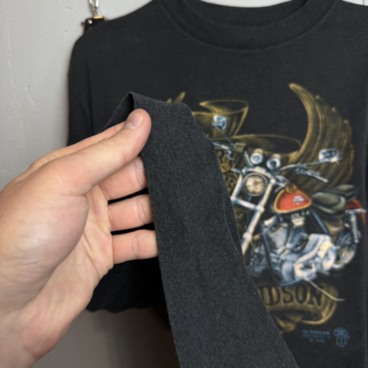 Harley Davidson Vintage Harley Davidson 1980’s 3D Emblem T-shirt Size US L / EU 52-54 / 3 - 6 Thumbnail