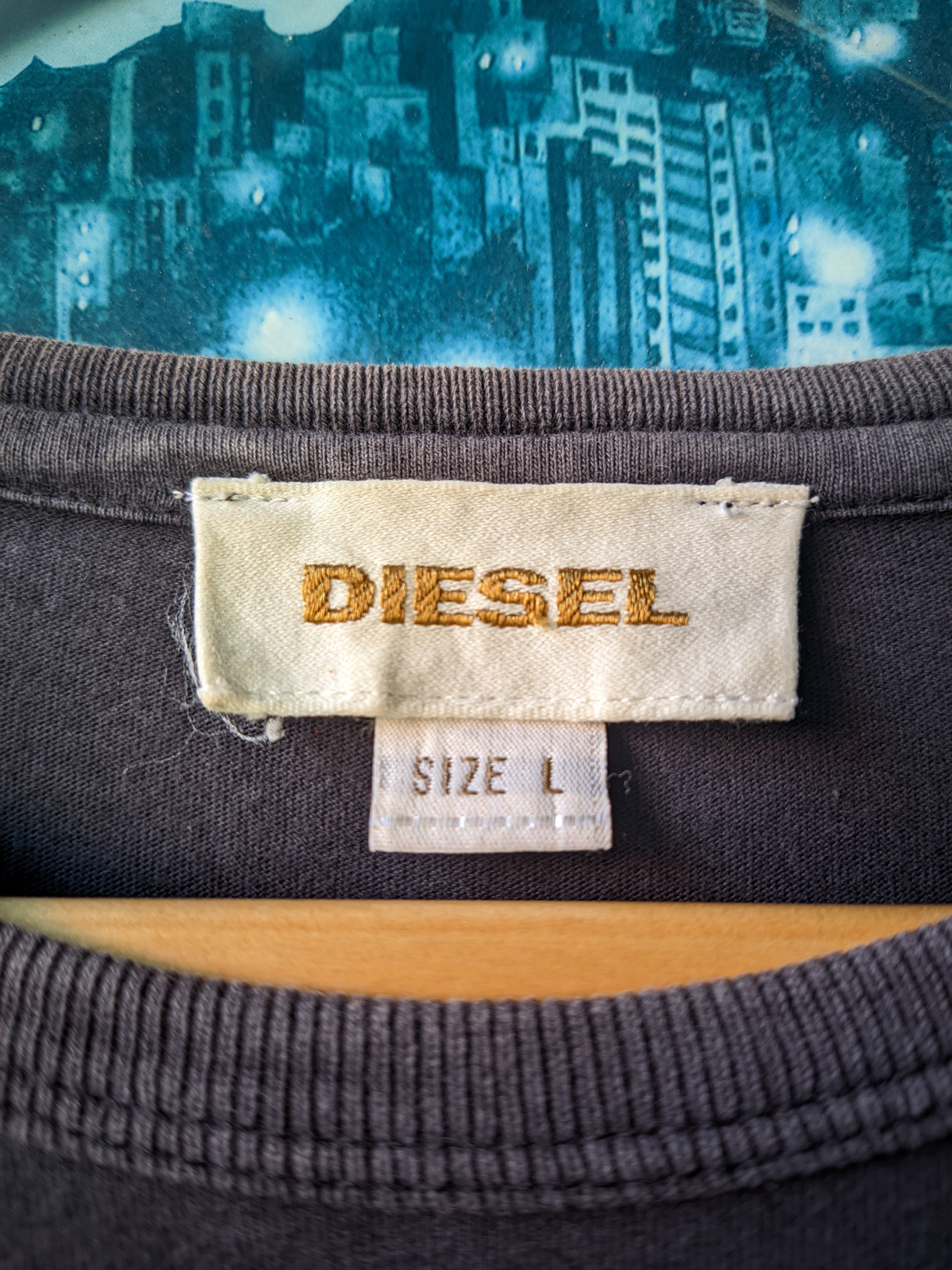 Diesel Diesel Punk Graphics Faded Tshirts Size US L / EU 52-54 / 3 - 2 Thumbnail