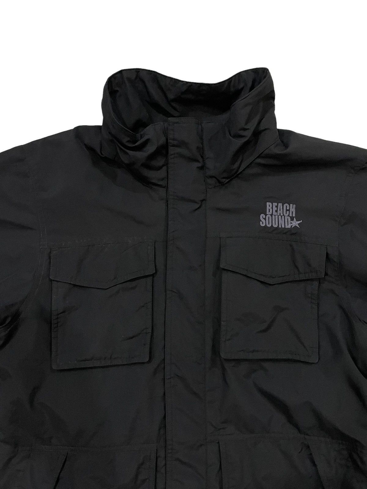 Japanese Brand 90s Vintage Beach Sound Multi-pocket Light Jacket Size US L / EU 52-54 / 3 - 9 Thumbnail