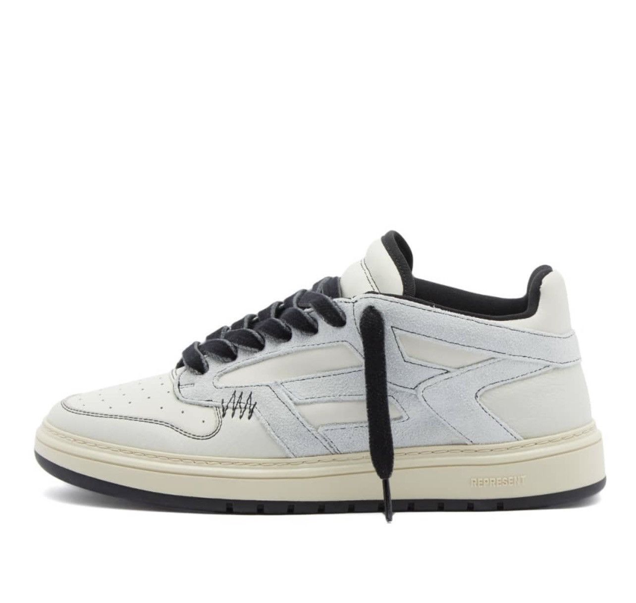 Represent Clo. Represent Reptor Leather Sneaker Size US 8 / EU 41 - 1 Thumbnail