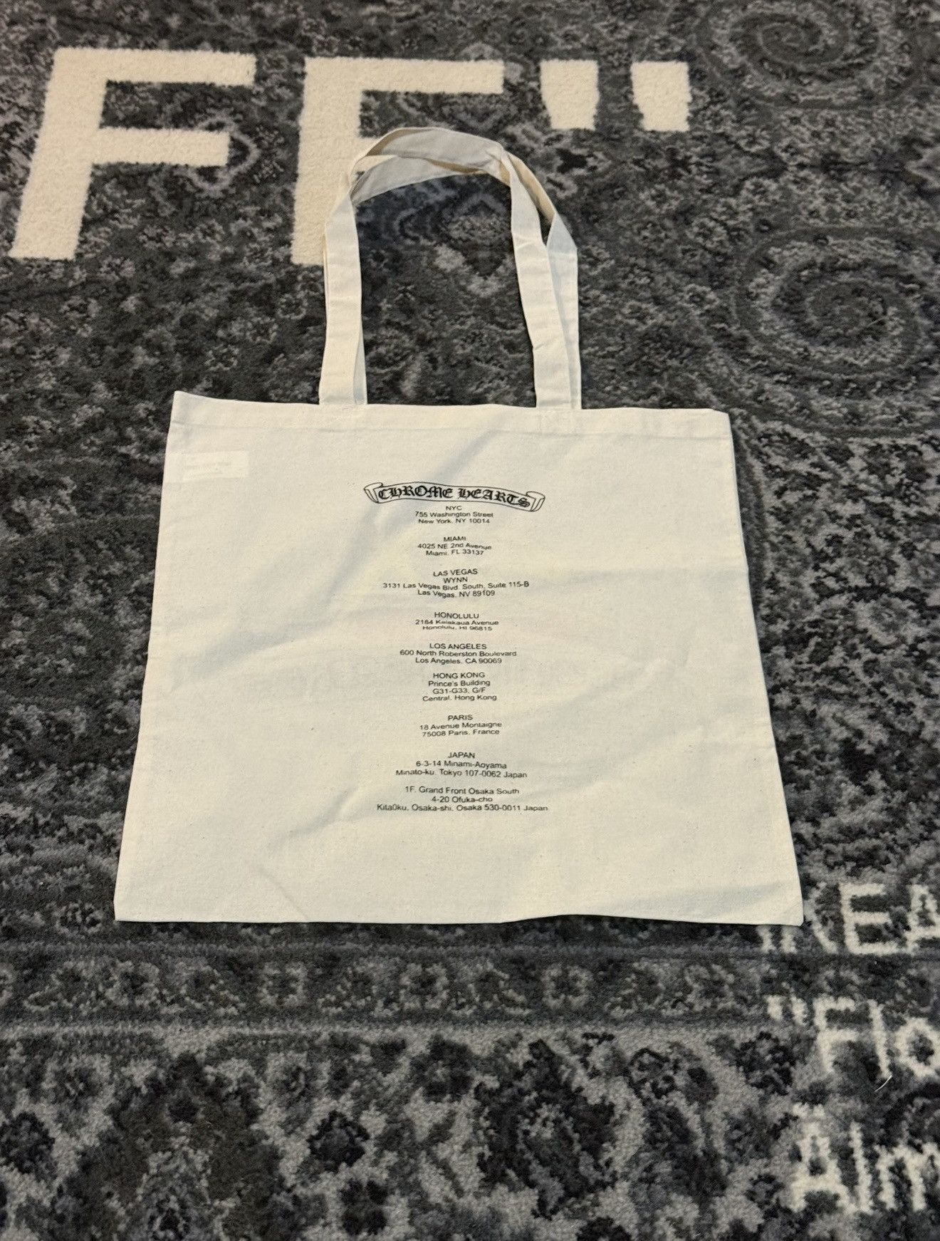 Chrome Hearts Chrome Hearts Sex Records tote Size ONE SIZE - 2 Thumbnail