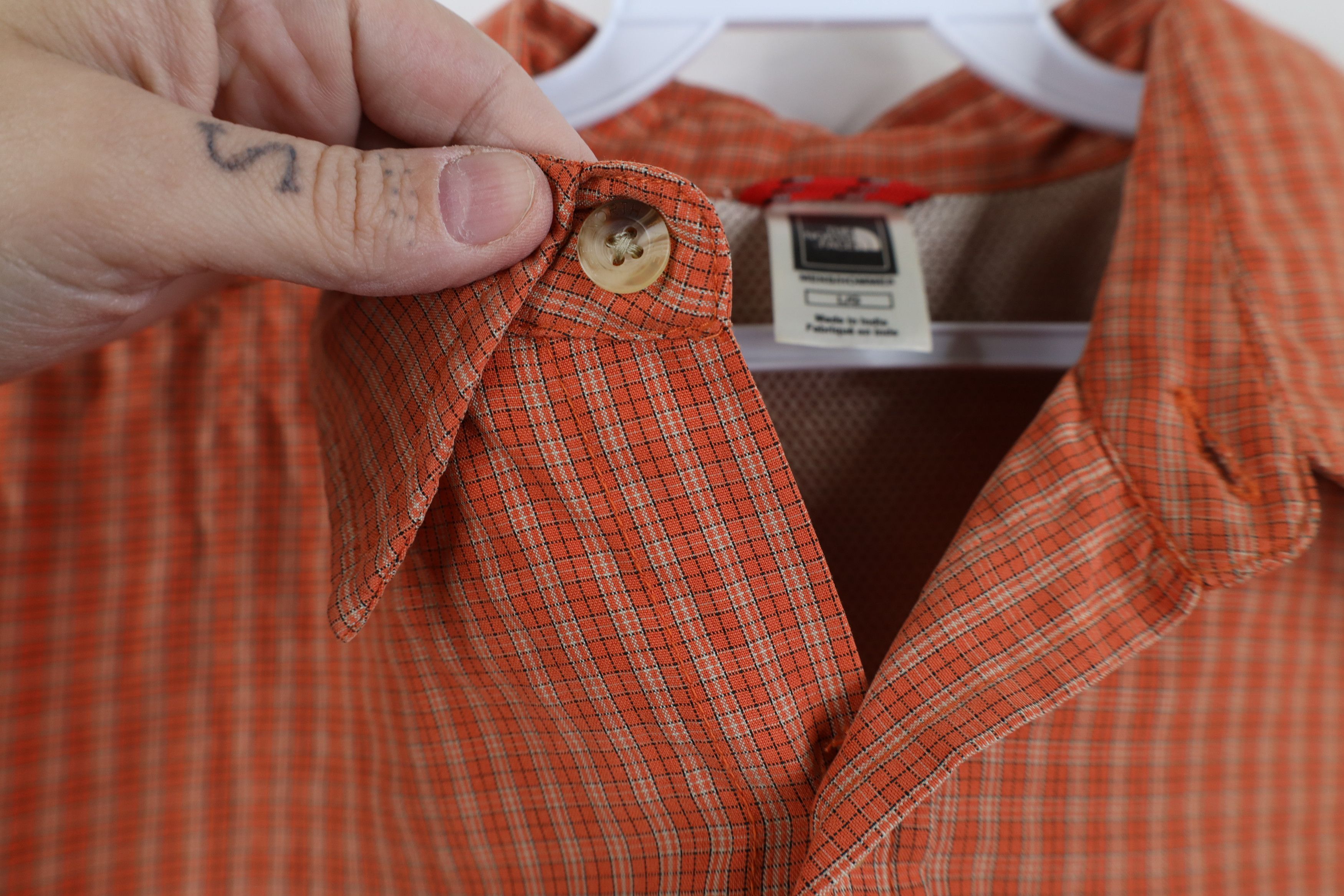 The North Face Vintage The North Face Collared Hiking Trekking Button Shirt Size US L / EU 52-54 / 3 - 6 Thumbnail