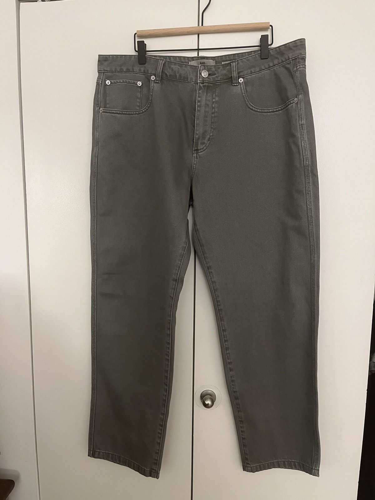 Kith Kith Stafford Straight Jeans Green/Tinge Size US 38 / EU 54 - 1 Thumbnail