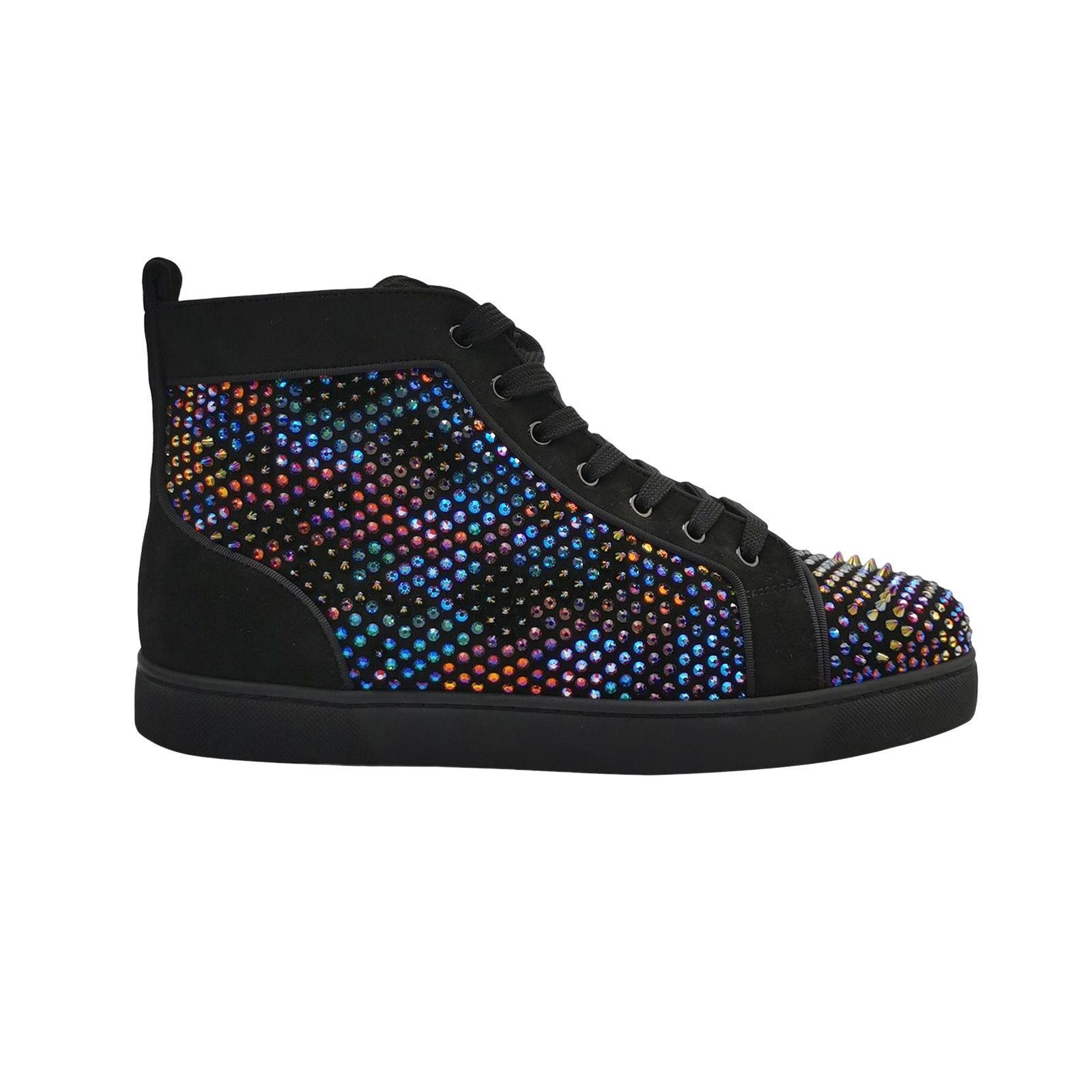 Christian Louboutin Christian Louboutin Louis Strass Spiked Sneakers 44 Size US 11 / EU 44 - 1 Thumbnail