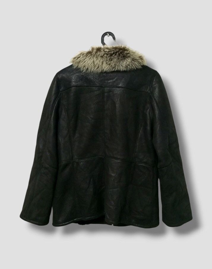 Japanese Brand Binding Offer 🔴 A02 Trans Work Sheep Skin Leather Jacket Size M / US 6-8 / IT 42-44 - 2 Thumbnail