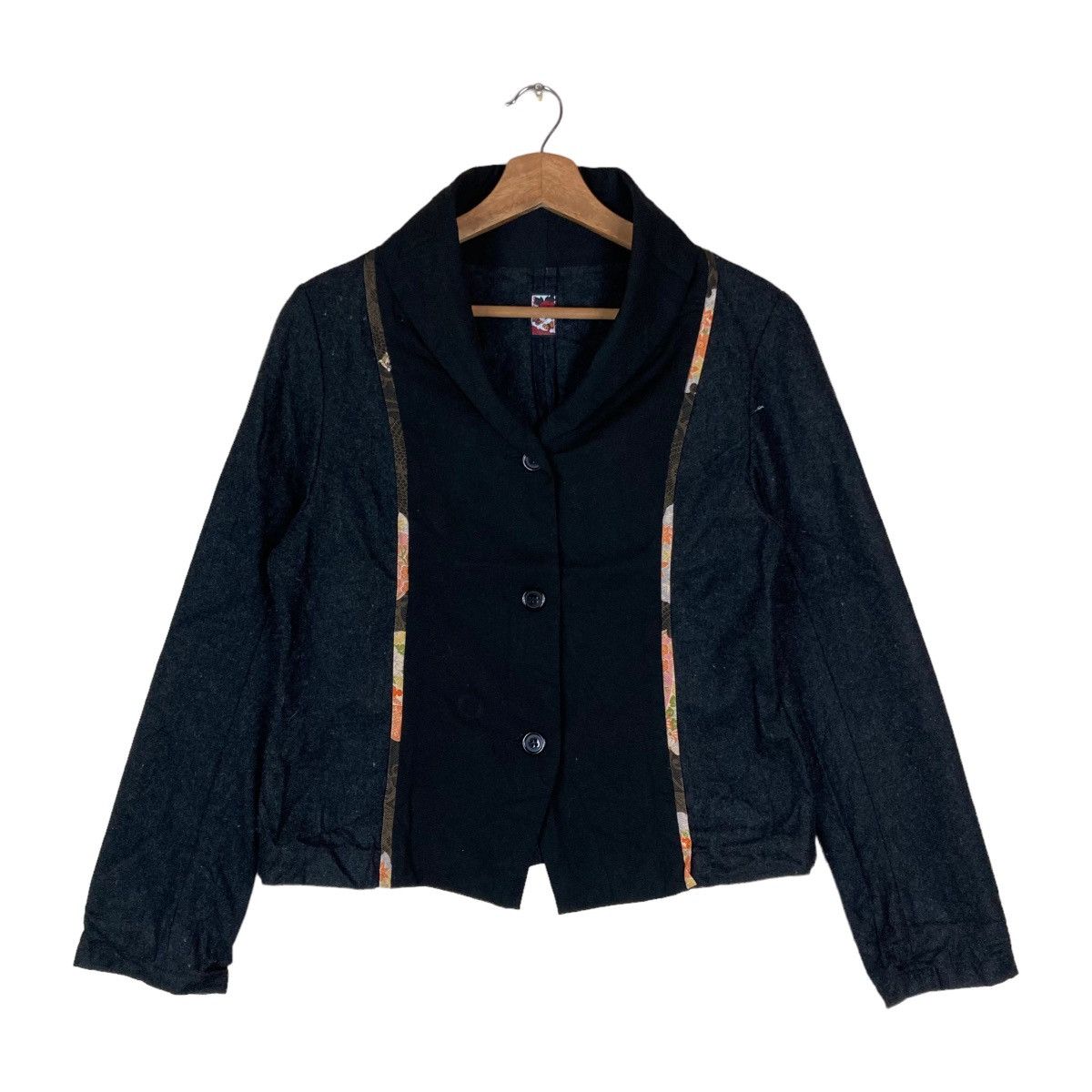 Japanese Brand Japanese Brand gouk Crop Coat Jacket Size S / US 4 / IT 40 - 1 Thumbnail