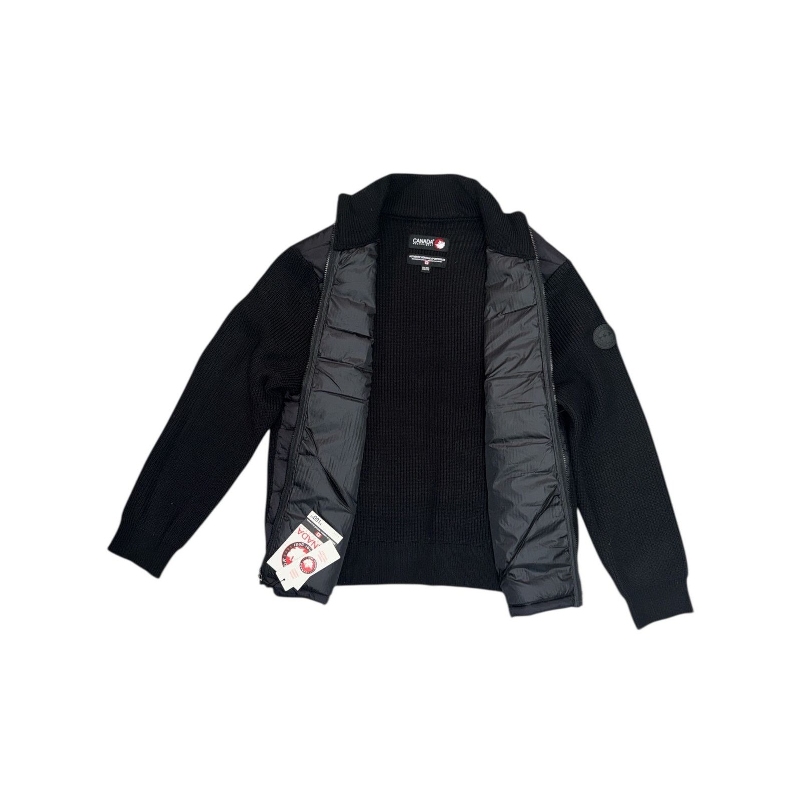 Other Canada Weather Gear men's puffer jacket with sweater sleeve Size US XXL / EU 58 / 5 - 2 Thumbnail