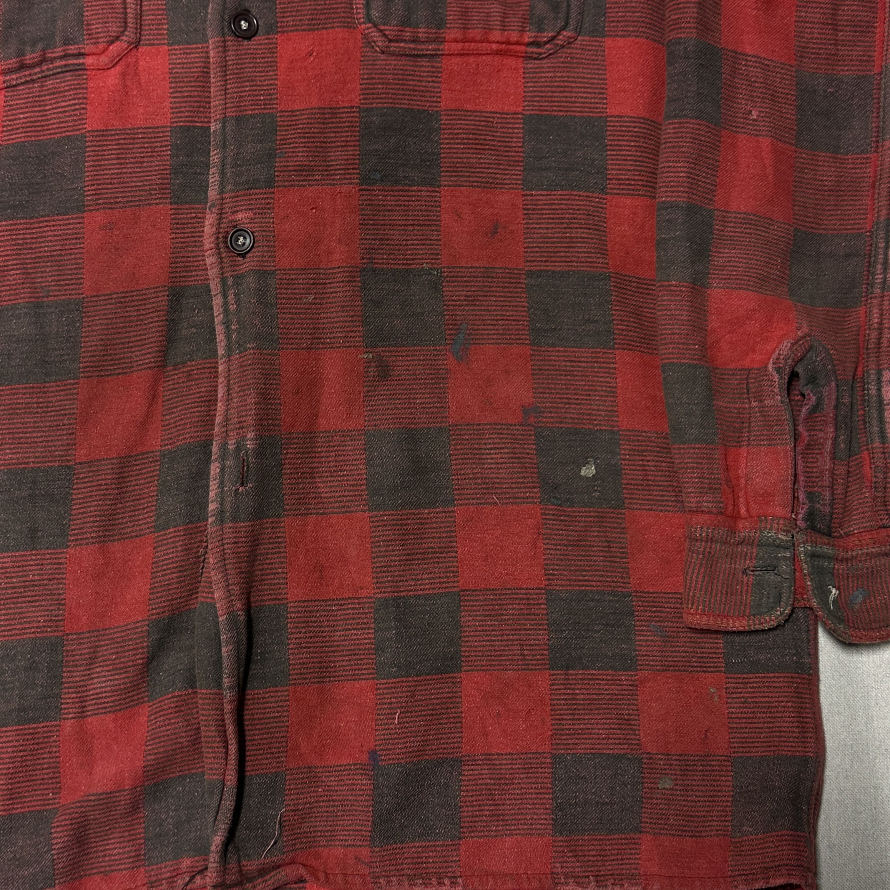 Champion Vintage Champion Red Black Plaid Flannel Shirt Size L Size US L / EU 52-54 / 3 - 2 Thumbnail