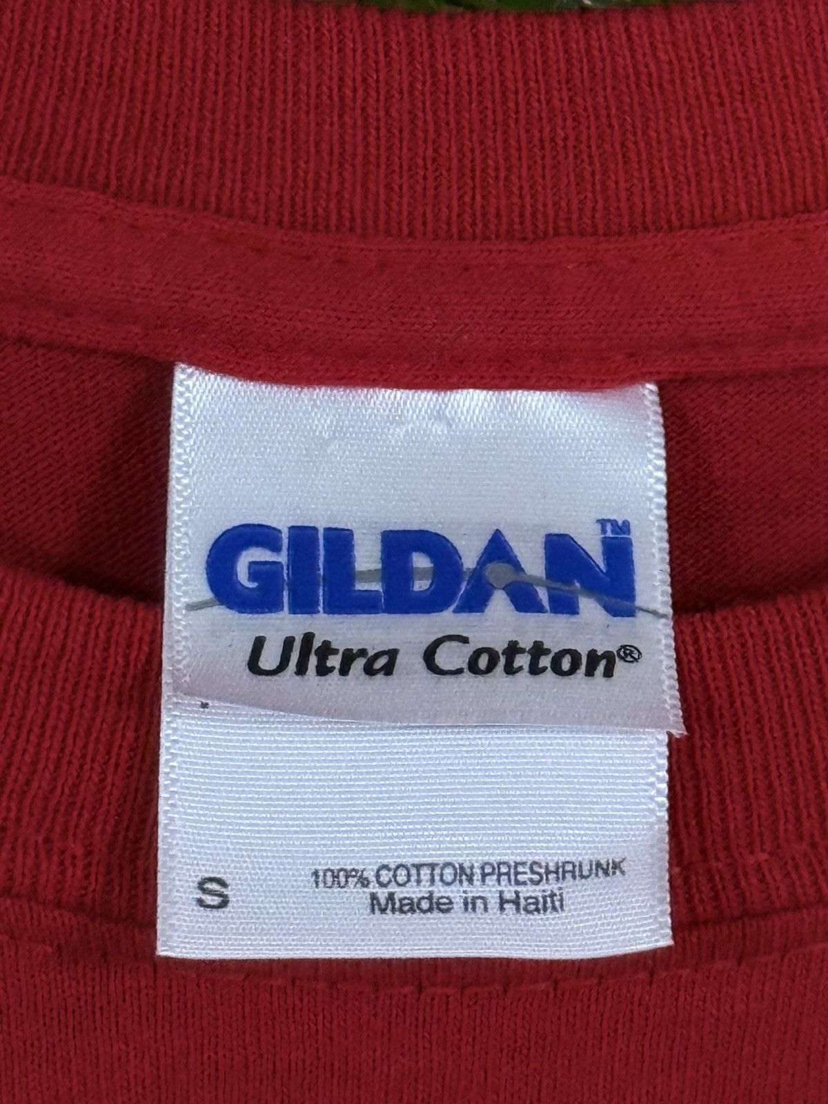 Gildan Vintage Gildan Red Jesus Fish Ichthus Y2K 00s Logo T Shirt Size US S / EU 44-46 / 1 - 5 Thumbnail