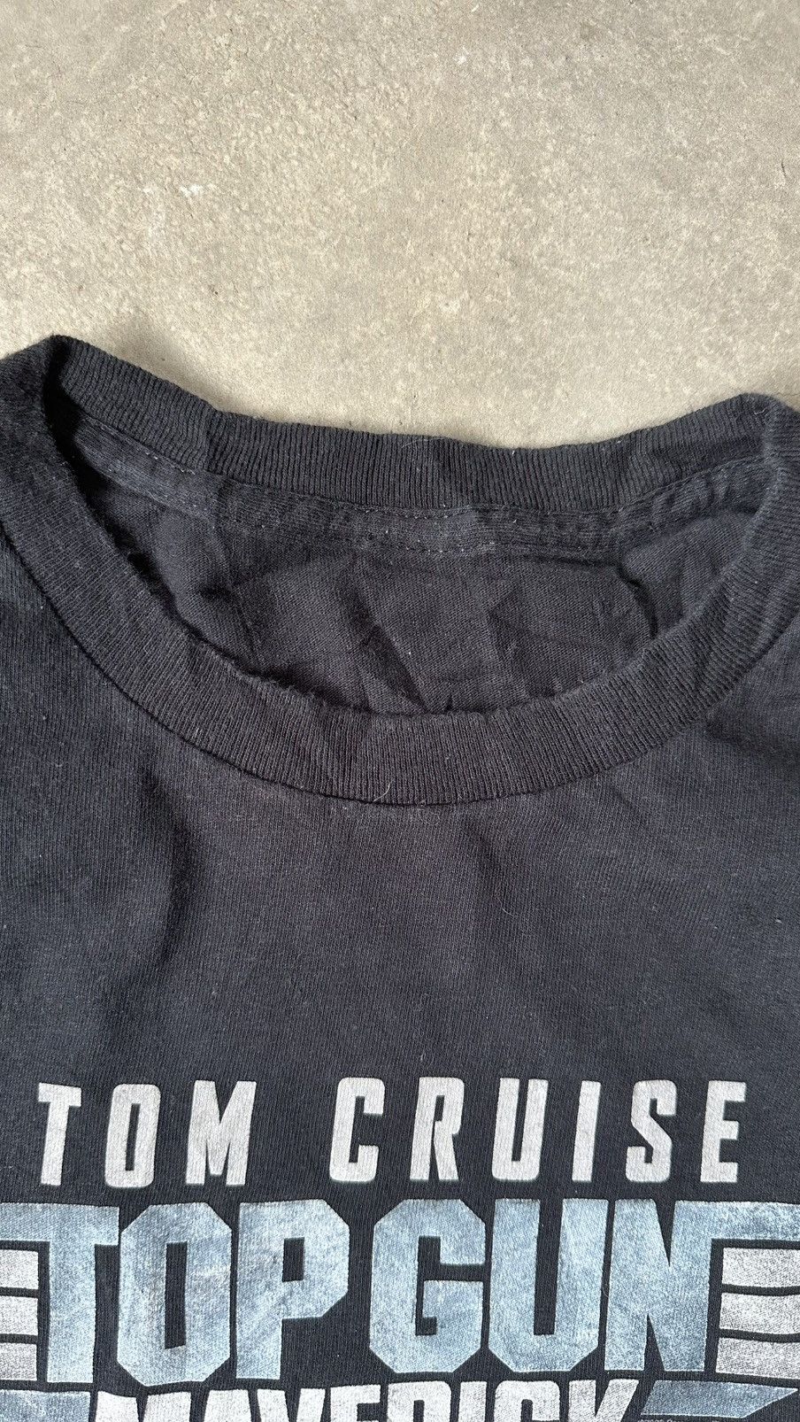 Vintage TOM CRUISE TOP GUN MAVERICK MOVIE TEE Size US XXL / EU 58 / 5 - 4 Thumbnail