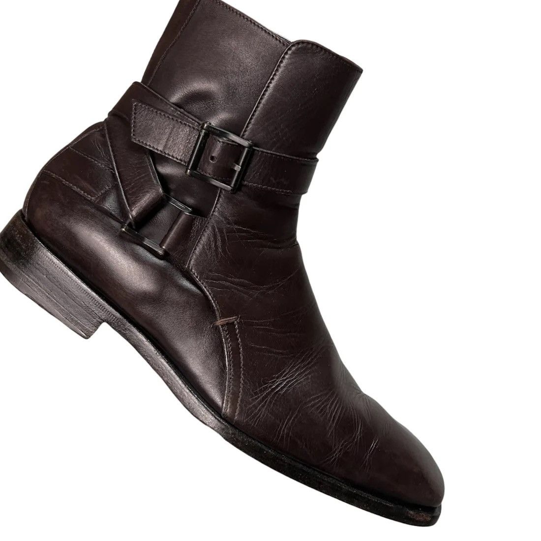 Gucci Gucci by Frida Giannini Jodhpur Strap Boots - 2010s Size US 8.5 / EU 41-42 - 2 Thumbnail
