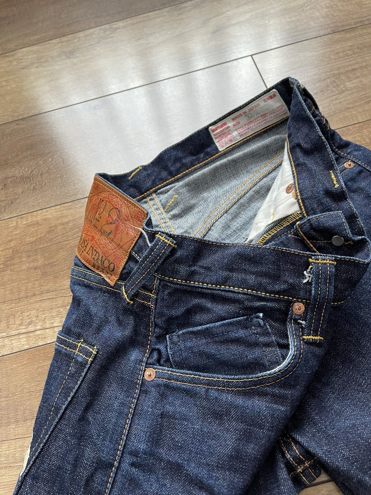 Evisu Evisu Cimosa Indaco No 2 Denim Japan Jeans Size US 32 / EU 48 - 14 Thumbnail