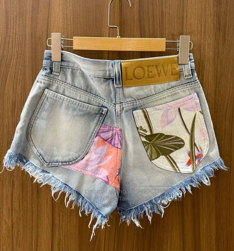 Loewe Loewe Women's denim jacket + shorts set Size XXS / US 00 / IT 34 - 6 Thumbnail