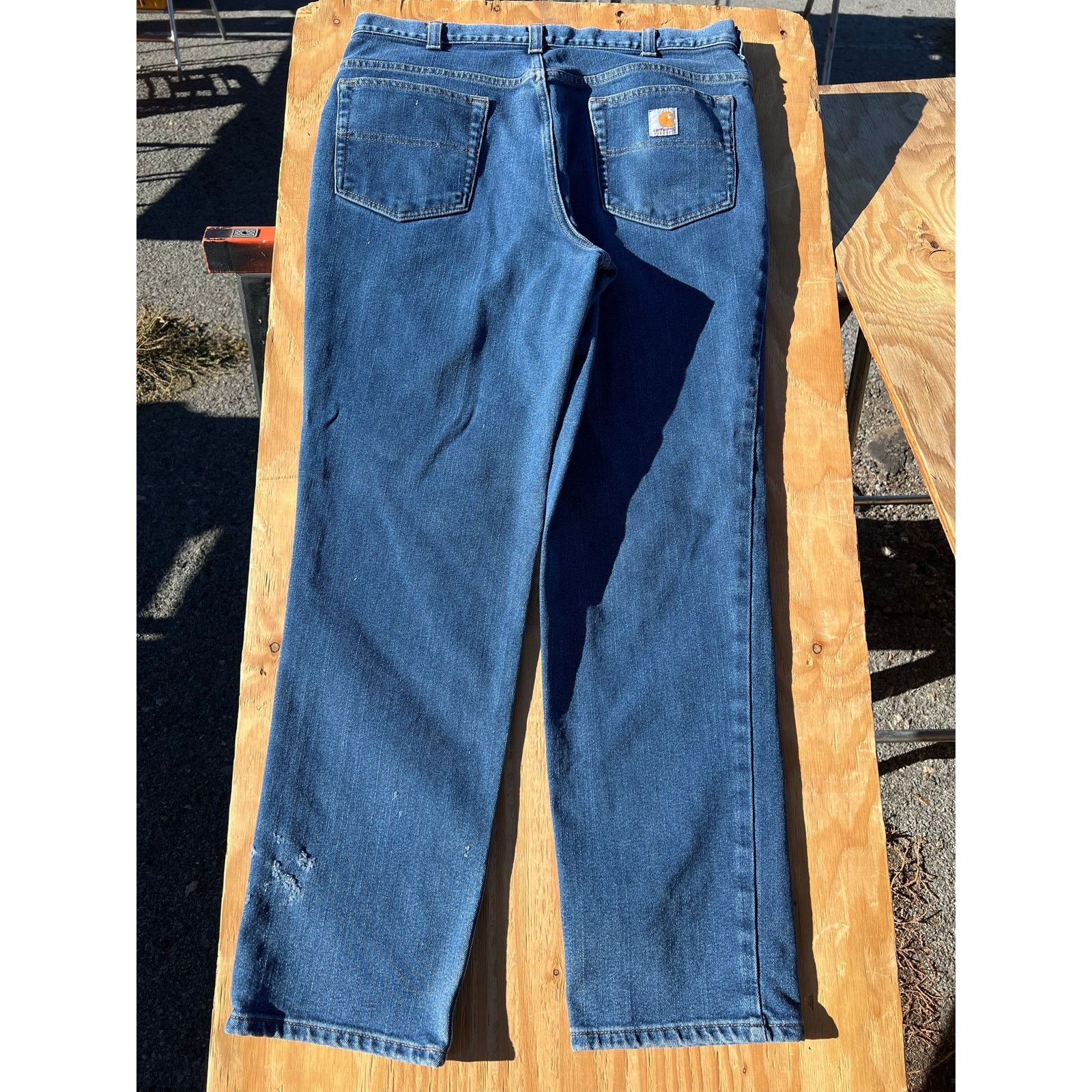 Carhartt Carhartt Jeans Mens 38x32 Denim Utility Work Modern Fit Size US 38 / EU 54 - 3 Thumbnail