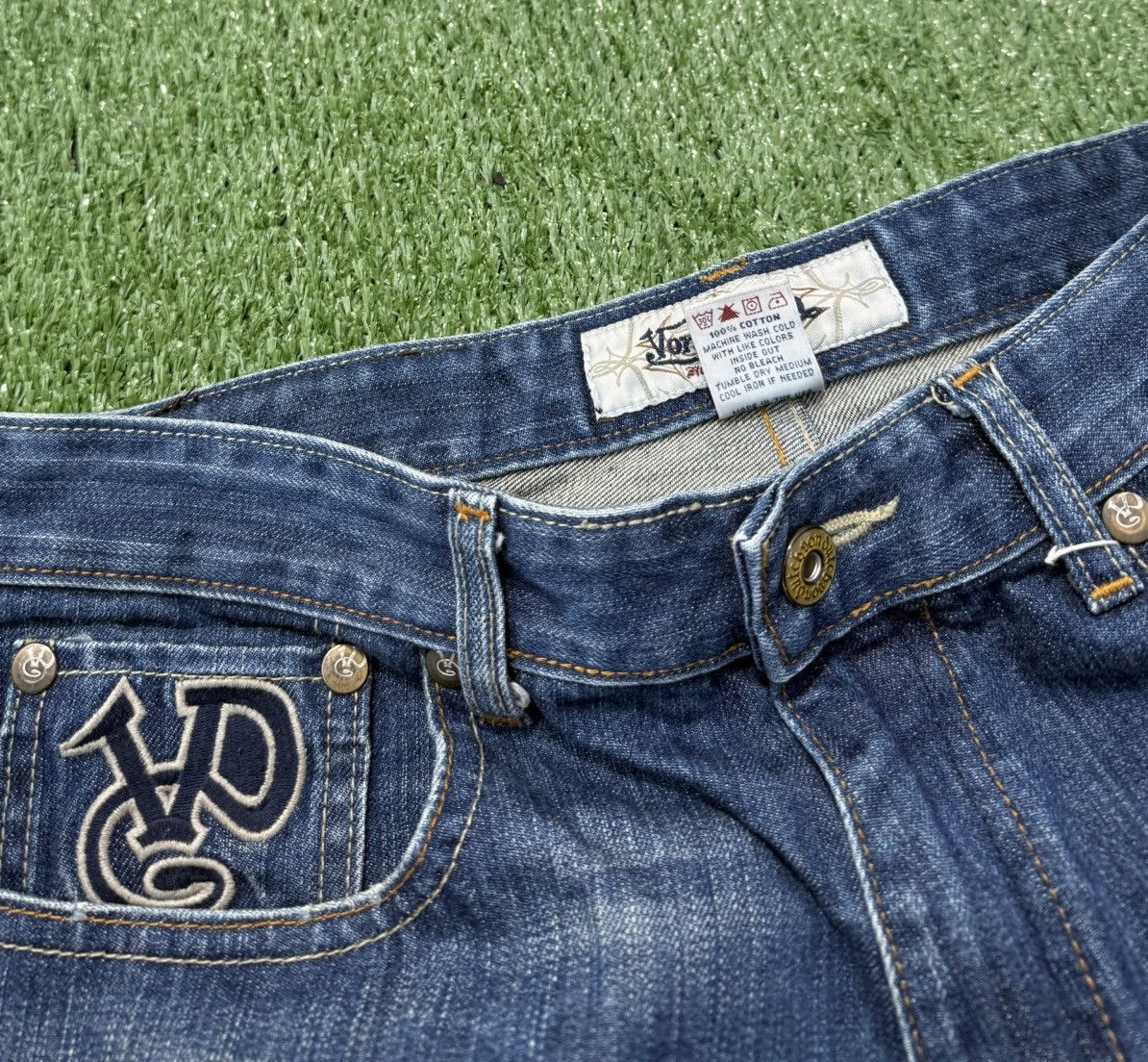 Von Dutch Von Dutch Denim Jeans Vintage Made in USA 90s Size US 36 / EU 52 - 6 Thumbnail