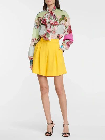 Dolce & Gabbana o1y0925 Floral-Print Shirt in Multicolor Size S / US 4 / IT 40 - 3 Thumbnail