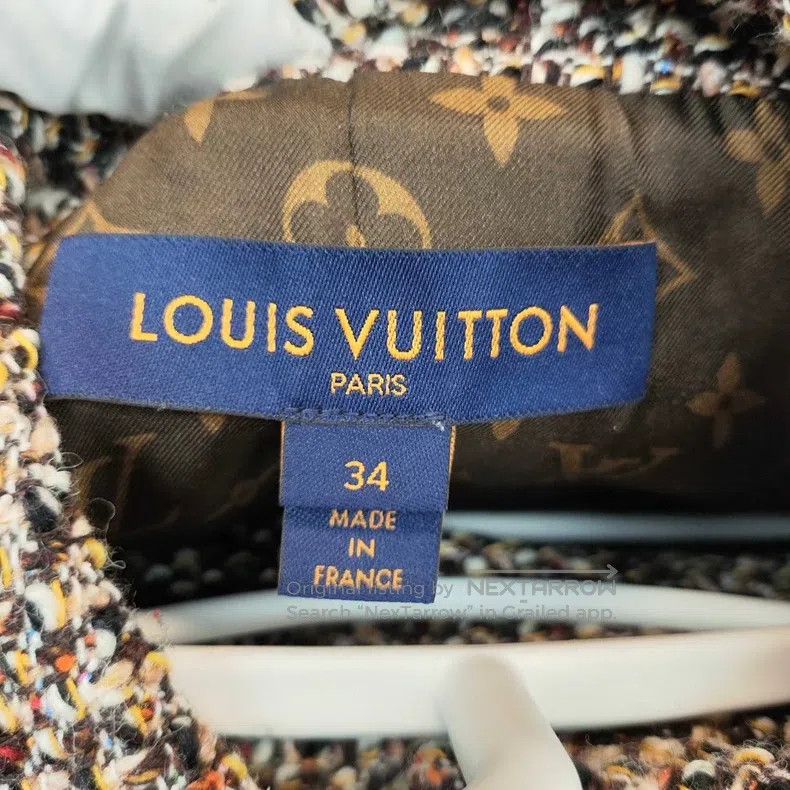 Louis Vuitton Louis Vuitton Wool cropped jacket Size XXS / US 00 / IT 34 - 4 Thumbnail