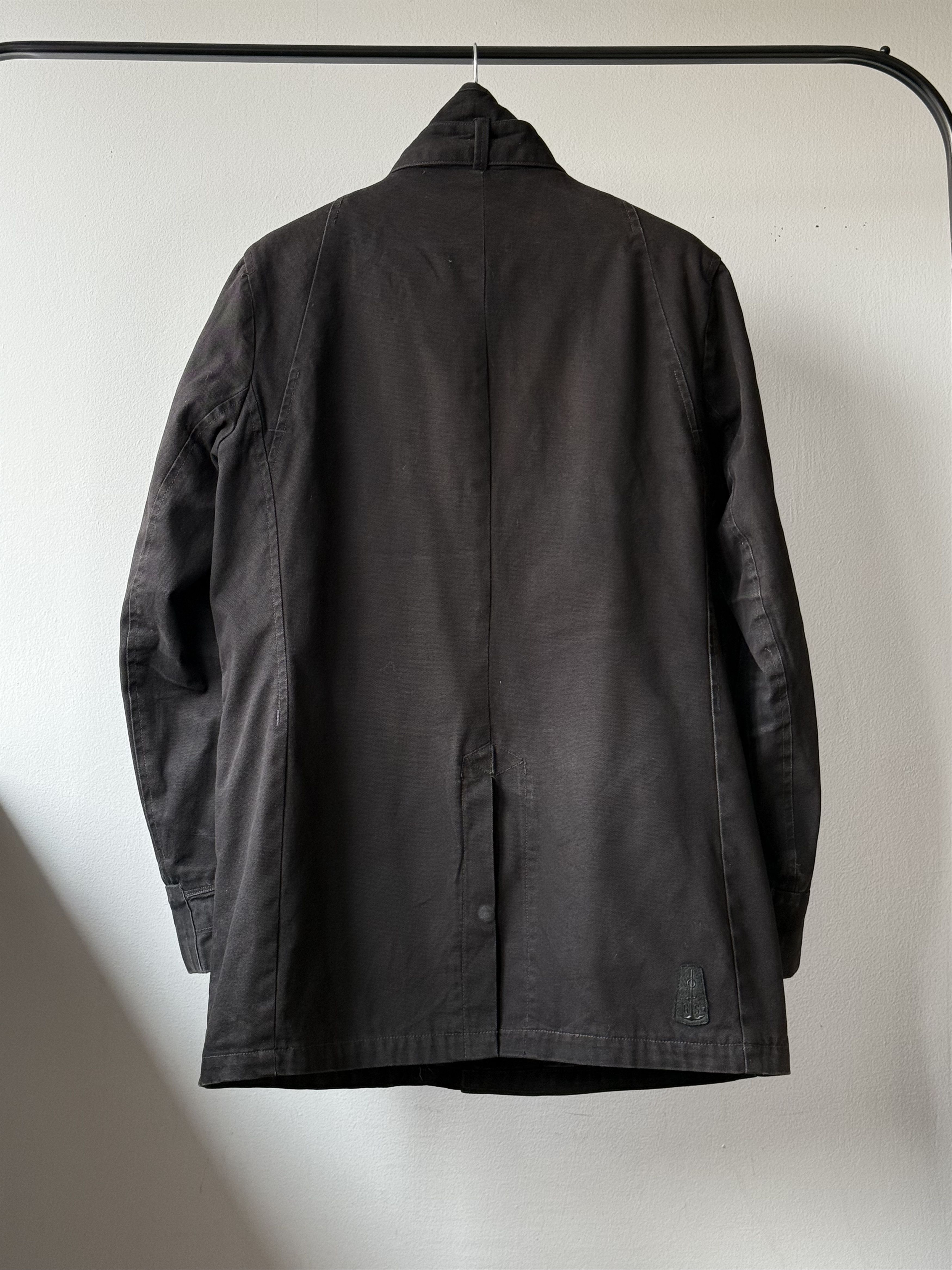 G-Star G-Star Raw Fleet Garber Black Military Denim Trench Jacket Size US L / EU 52-54 / 3 - 2 Thumbnail