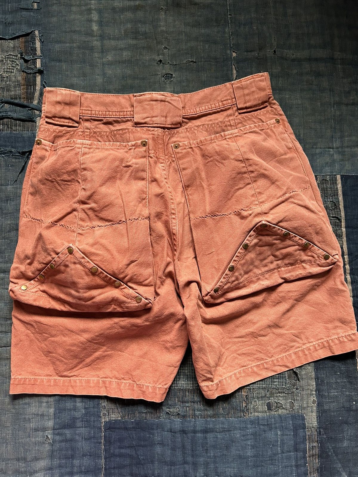 Kapital × Kapital Kountry kapital studs pocket cargo short pants Size US 30 / EU 46 - 2 Thumbnail