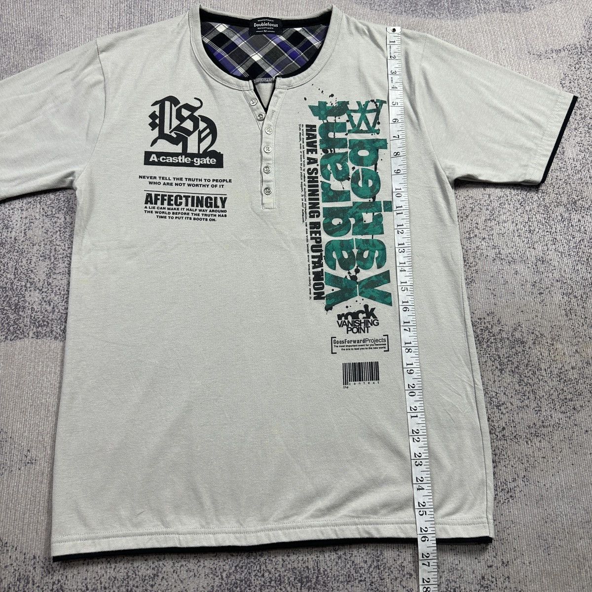 Japanese Brand Doublefocus japanesebrand Tshirt Size US M / EU 48-50 / 2 - 5 Thumbnail
