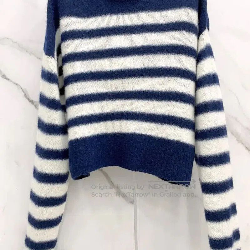 Dior Dior Blue Striped Cashmere Sweater for Women . Size S / US 4 / IT 40 - 4 Thumbnail
