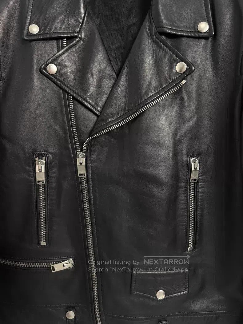 Saint Laurent Paris Saint Laurent Paris Black Biker Jacket i Size US L / EU 52-54 / 3 - 3 Thumbnail