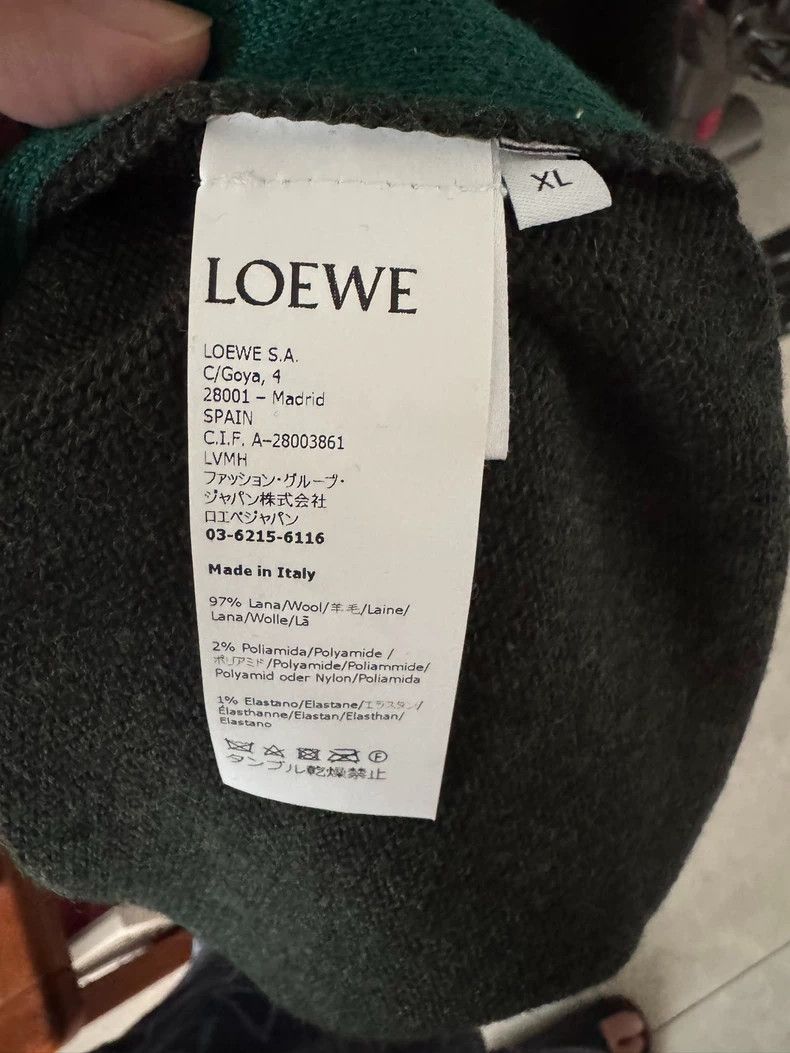 Loewe LOEWE A woolen coat Size US XL / EU 56 / 4 - 3 Thumbnail
